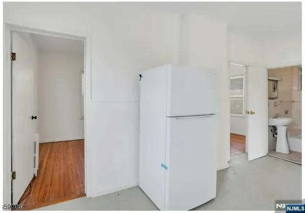 a view of closet with window