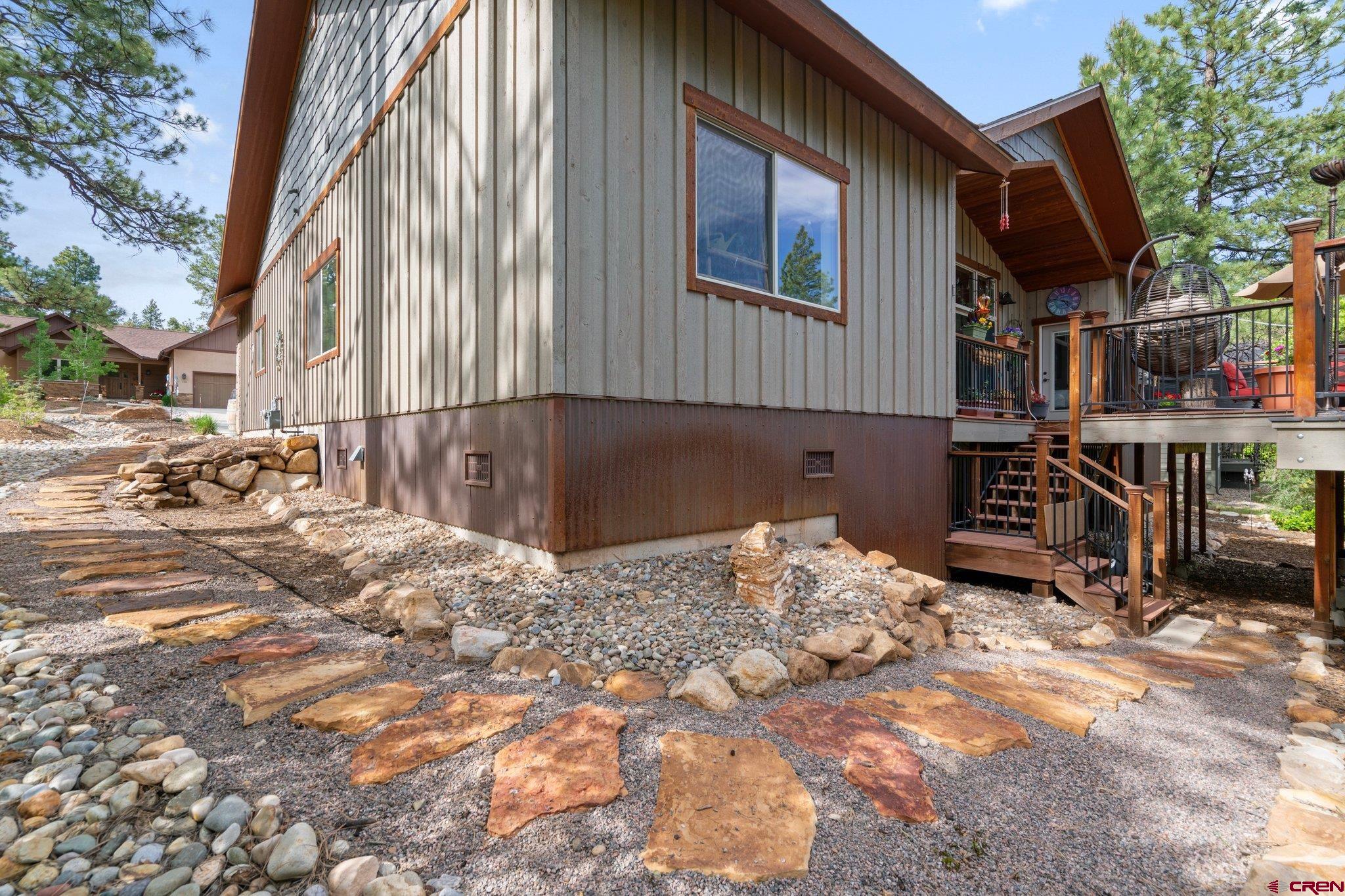 105 Window Lake Trail Durango, CO 81301 - Photo 31 of 36 a backyard of a house