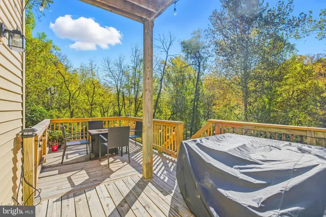 a view of yard with green space