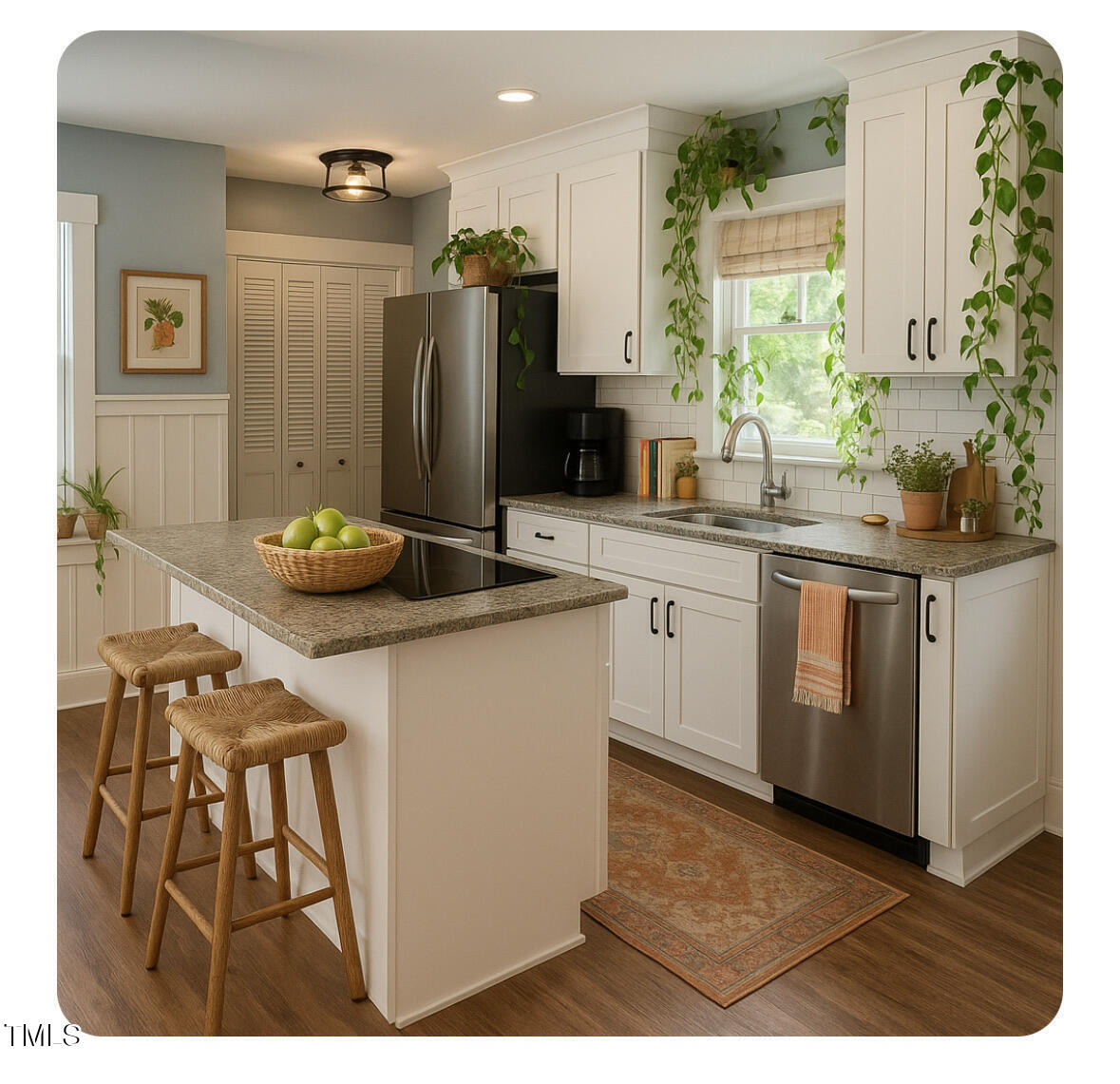 2413 Trawick Road Raleigh, NC 27604 - Photo 2 of 43 a kitchen with a sink stove and refrigerator