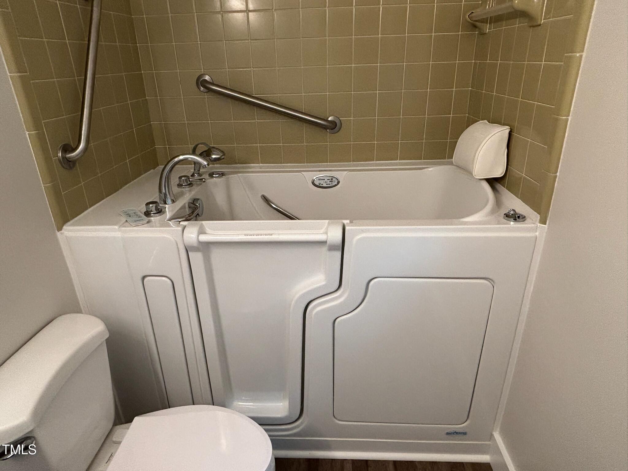 2413 Trawick Road Raleigh, NC 27604 - Photo 23 of 43 a bathroom with a sink and toilet