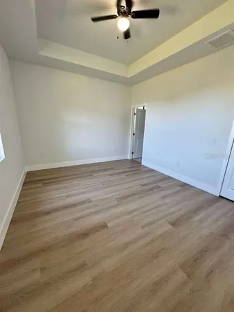 wooden floor in an empty room