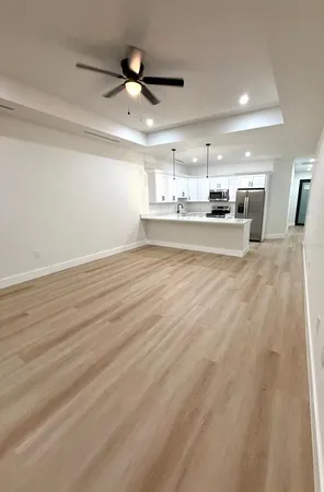 a view of kitchen and kitchen island