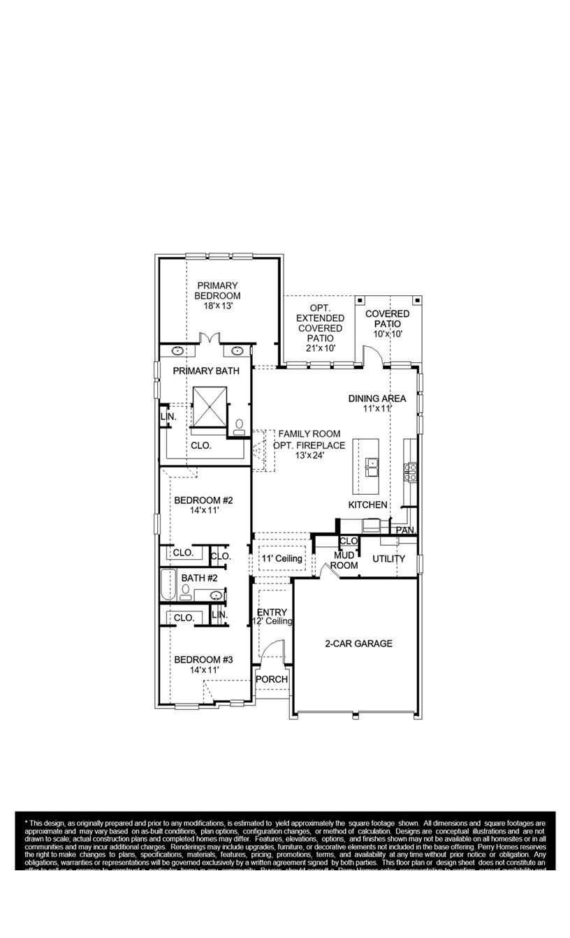 5814 Caracara Street Manvel, TX 77578 - Photo 2 of 8 a picture of a floor plan