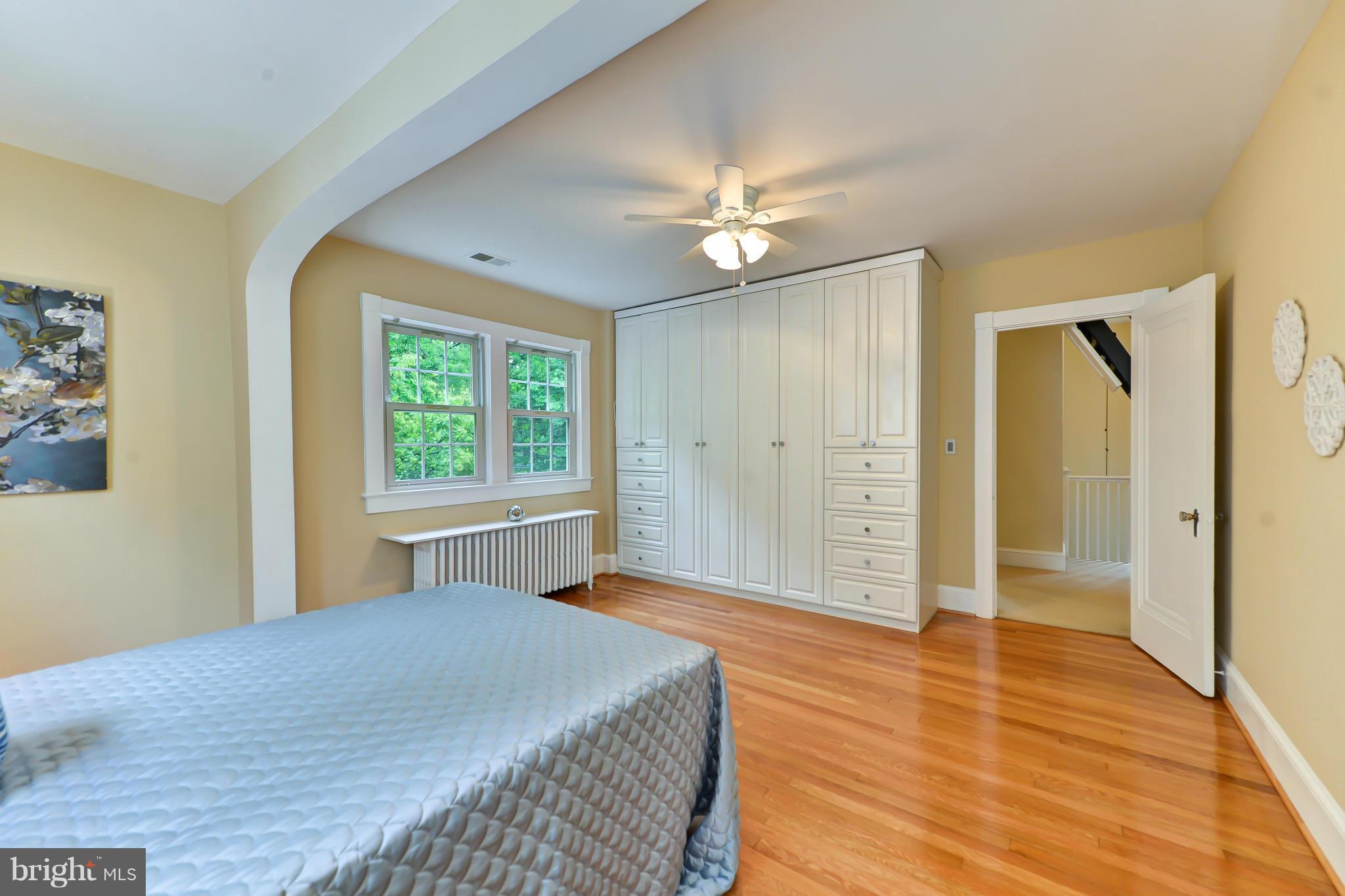 3339 Military Road Northwest Washington, DC 20015 - Photo 20 of 30 a bedroom with a bed and a window