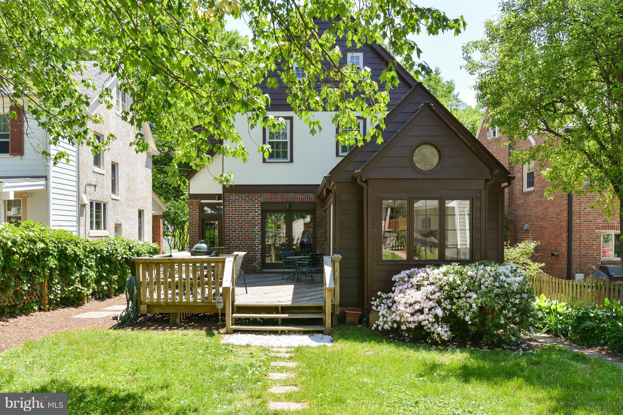 3339 Military Road Northwest Washington, DC 20015 - Photo 27 of 30 a front view of a house with a garden