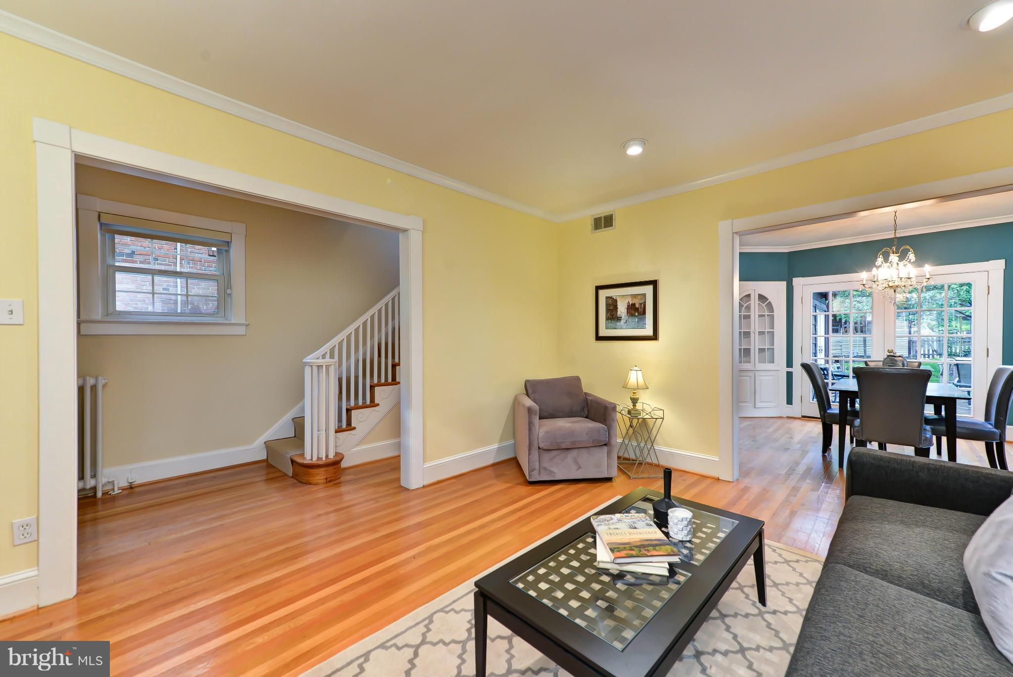 3339 Military Road Northwest Washington, DC 20015 - Photo 5 of 30 a living room with furniture and a table