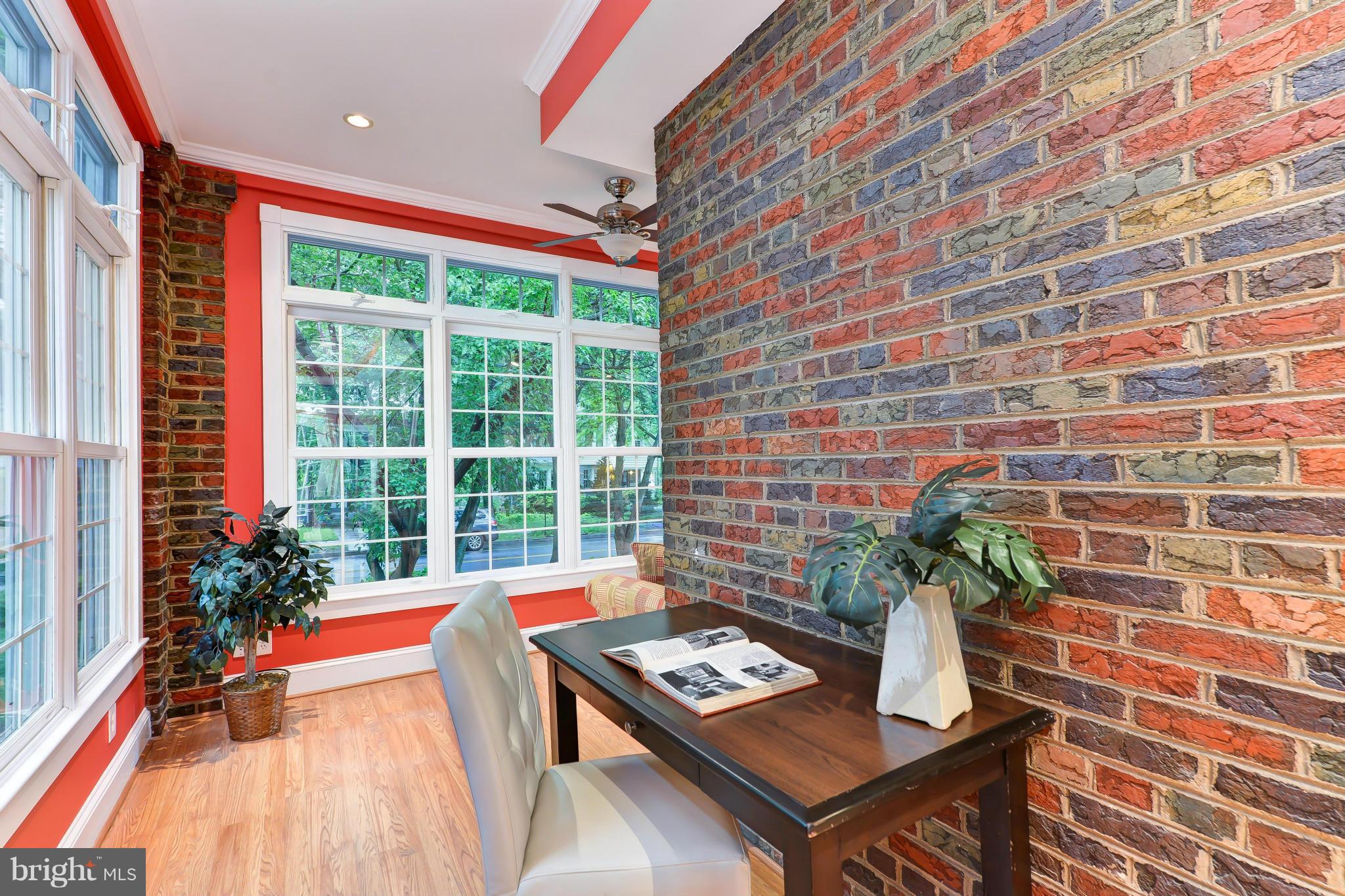 3339 Military Road Northwest Washington, DC 20015 - Photo 9 of 30 a outdoor living space with furniture and a potted plant