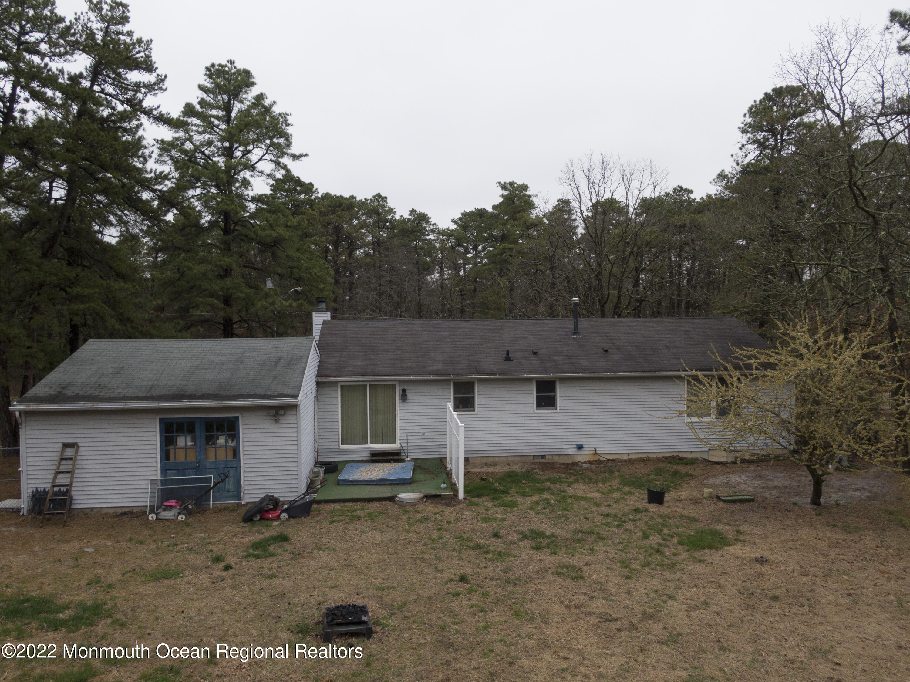 330 Ridge Road Browns Mills, NJ 08015 - Photo 20 of 33 a view of a house with a backyard