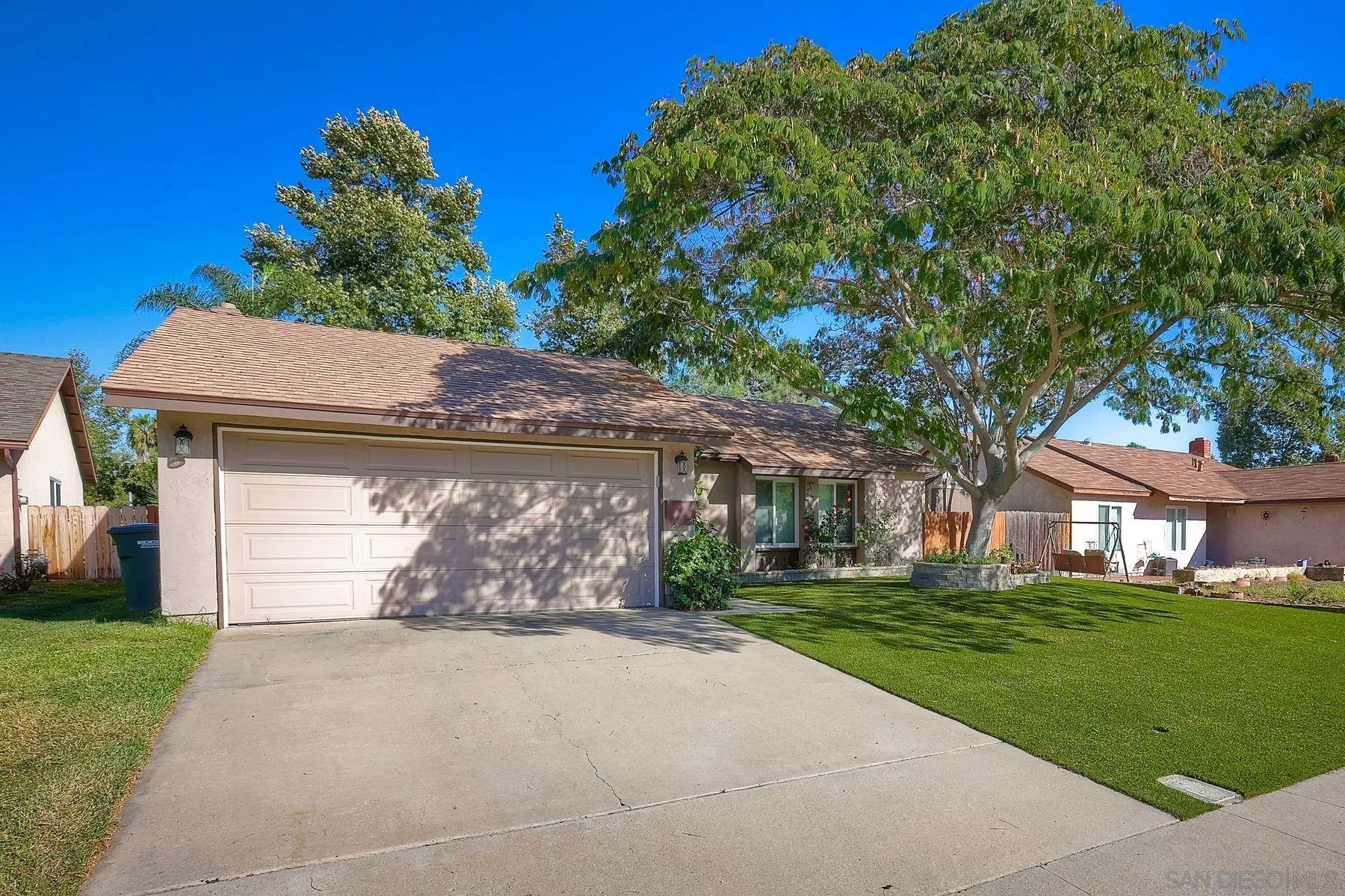 14051 Olive Meadows Place Poway, CA 92064 - Photo 32 of 33 a front view of house with yard