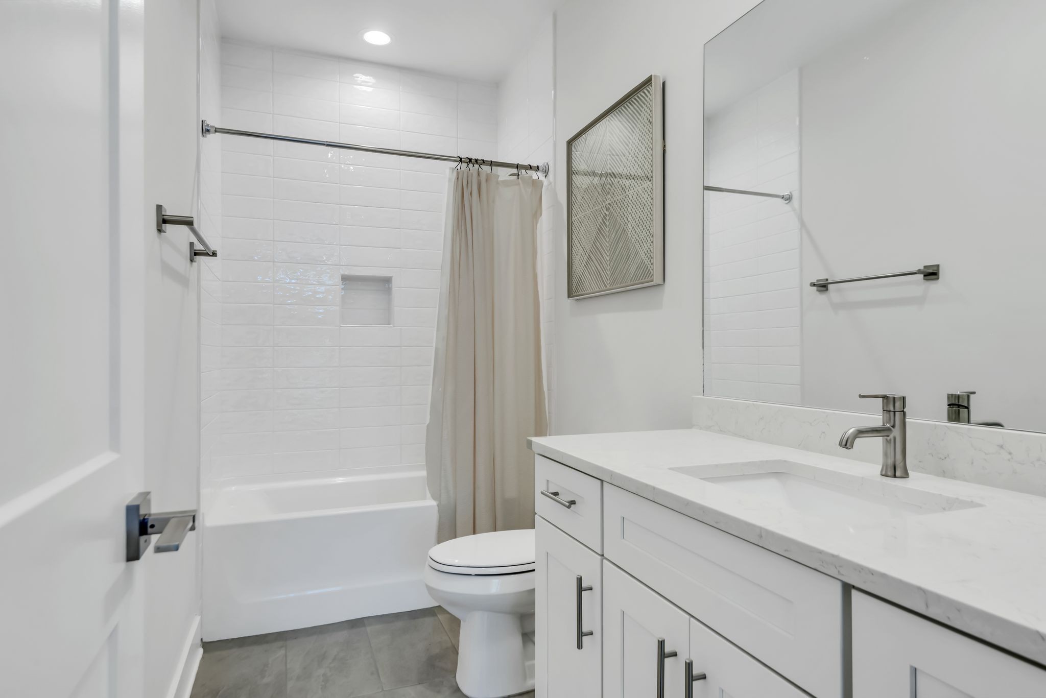 2176 Carson Street, Unit 24 Nashville, TN 37211 - Photo 14 of 36 a bathroom with a sink toilet and shower