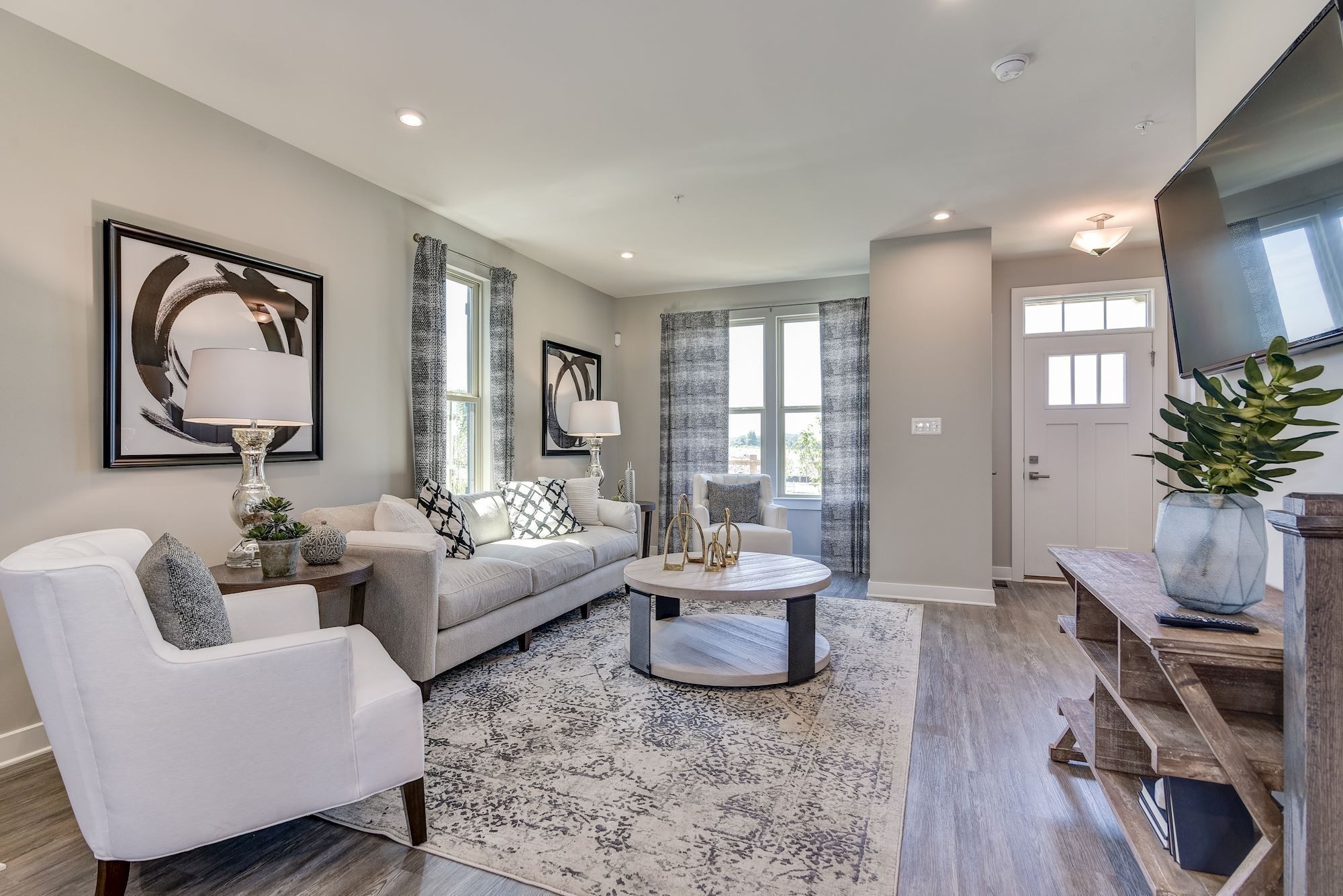 322 Poplar Loop Antioch, TN 37013 - Photo 7 of 20 a living room with furniture and wooden floor