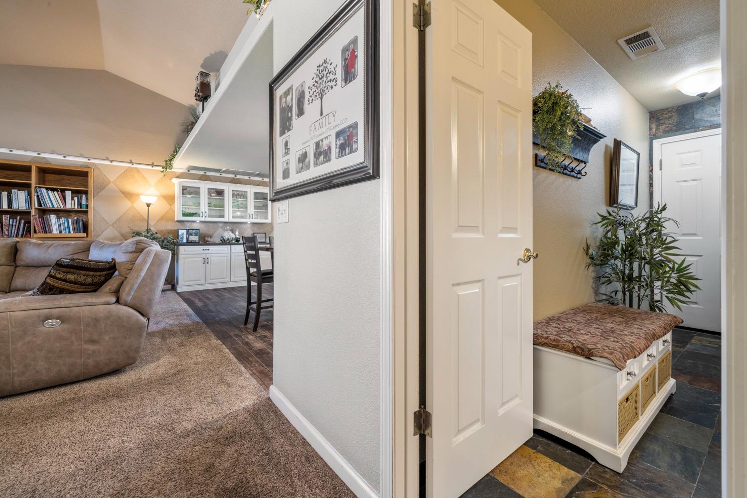 1084 Eastburg Court Ripon, CA 95366 - Photo 20 of 46 a living room with furniture and a potted plant