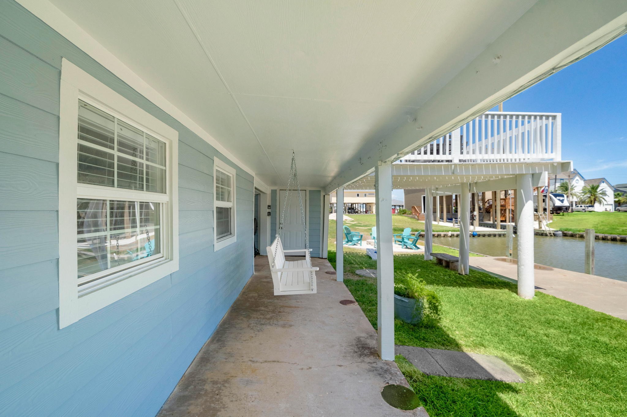 104 Marlin Avenue Freeport, TX 77541 - Photo 41 of 43 a view of house with backyard and porch
