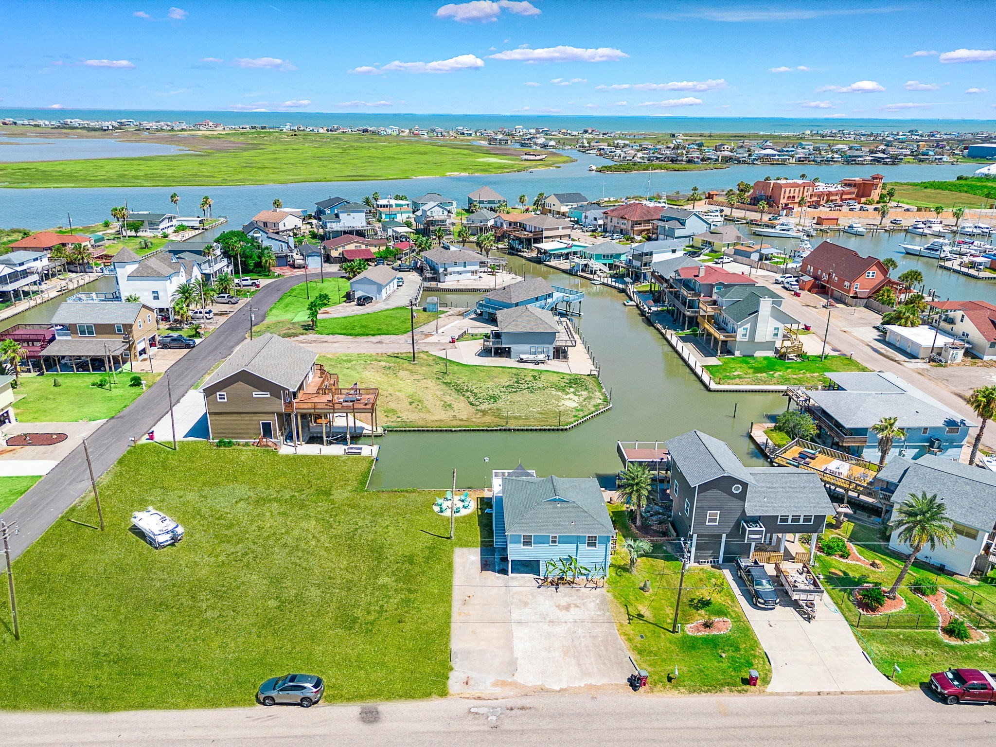 104 Marlin Avenue Freeport, TX 77541 - Photo 9 of 43 a view of a city with an ocean