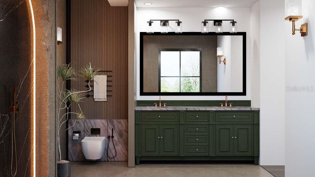 Tbd Southwest 151st Avenue Ocala, FL 34481 - Photo 26 of 27 a bathroom with a sink and a mirror