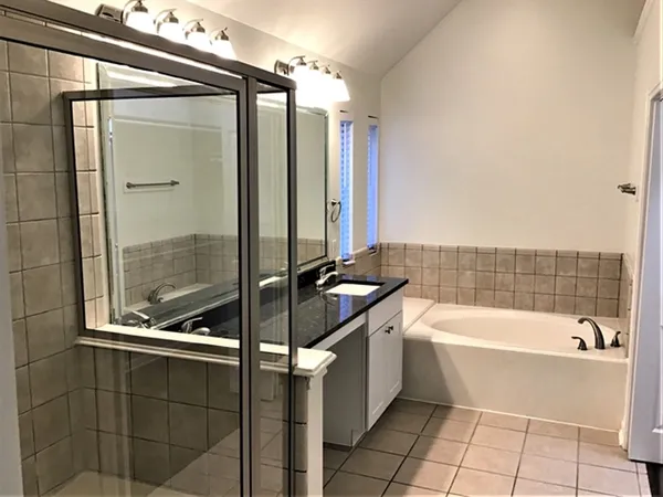 a room with window and a table