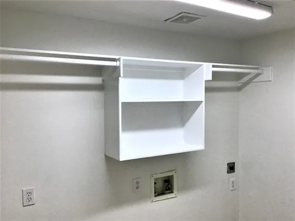 a view of backyard with green space