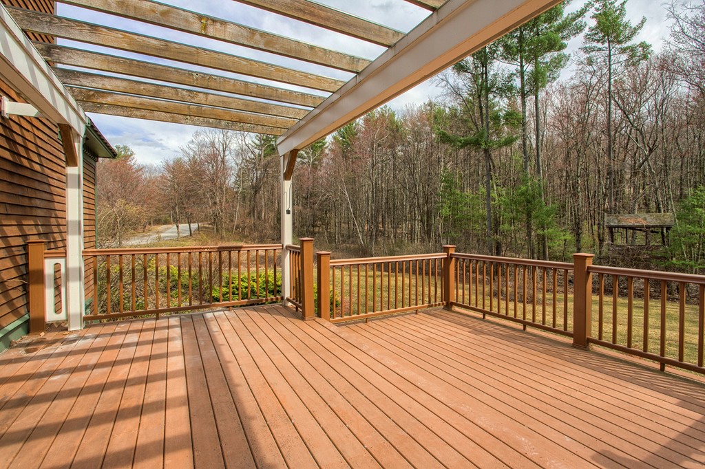 2 Ryan Road Townsend, MA 01474 - Photo 30 of 30 a view of a balcony with wooden floor