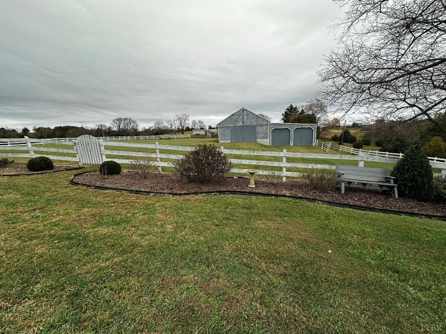1687 Pilgrim Road Forest, VA 24551 - Photo 32 of 42 a view of a garden with an outdoor seating