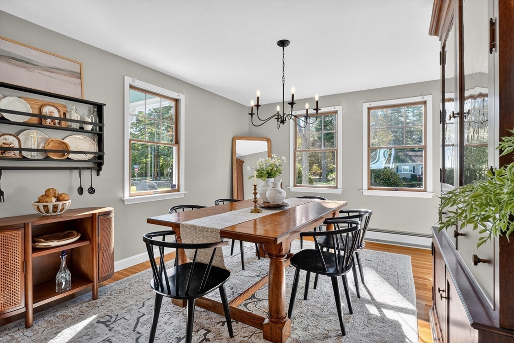 191 Hathaway Road Acushnet, MA 02743 - Photo 12 of 42 a dining room with furniture window and wooden floor