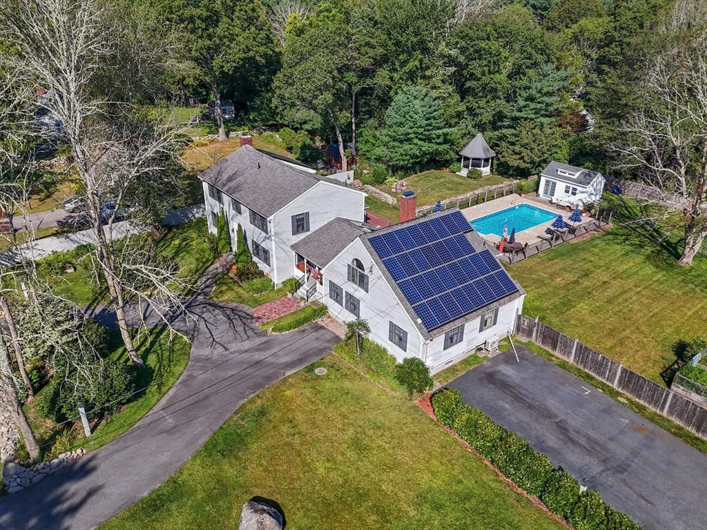 191 Hathaway Road Acushnet, MA 02743 - Photo 3 of 42 an aerial view of a house with a big yard