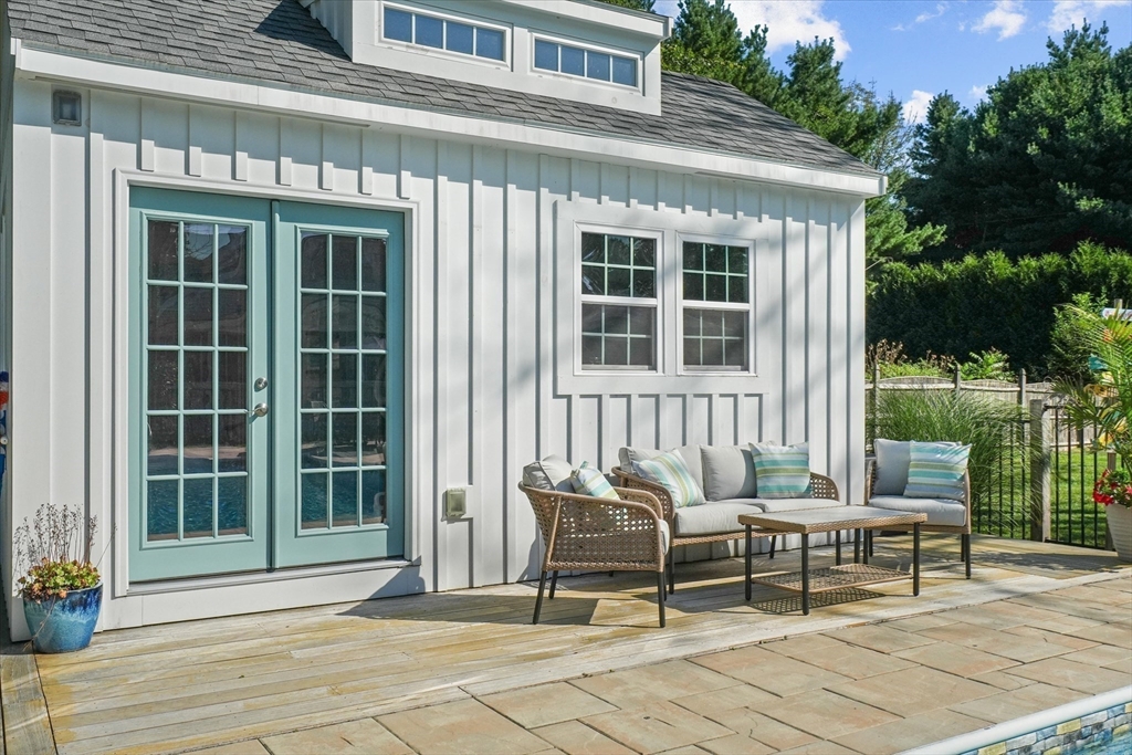 191 Hathaway Road Acushnet, MA 02743 - Photo 37 of 42 a view of a house with backyard and sitting area