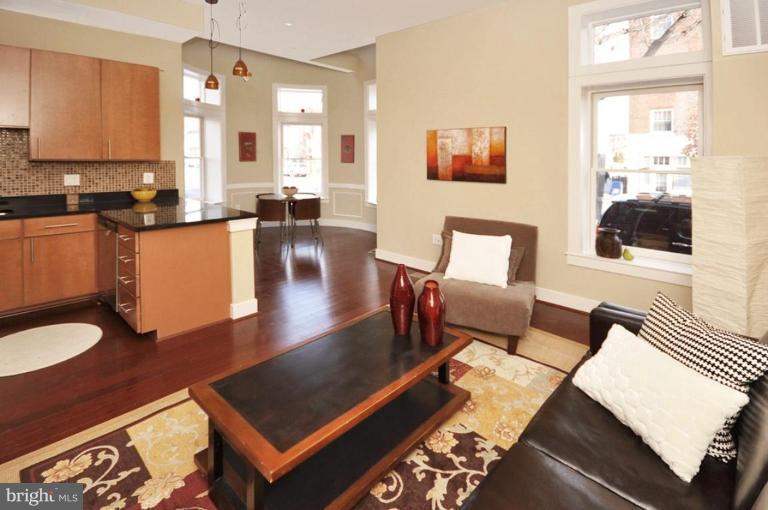 902 T Street Northwest, Unit A Washington, DC 20001 - Photo 1 of 19 Gorgeous Living Area