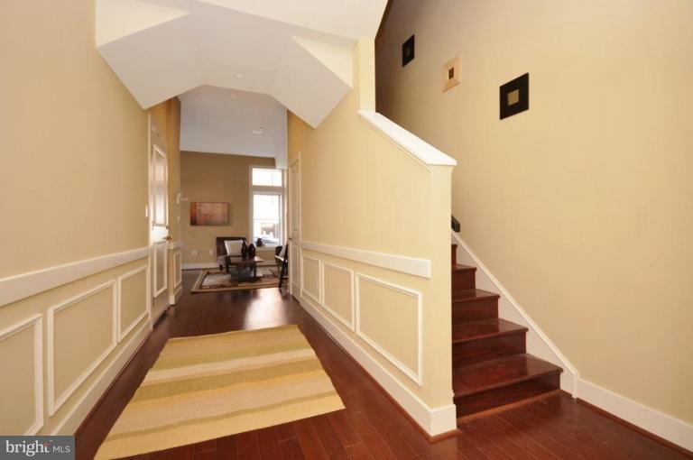 902 T Street Northwest, Unit A Washington, DC 20001 - Photo 8 of 19 Hallway and stairs to 2nd level master bedroom