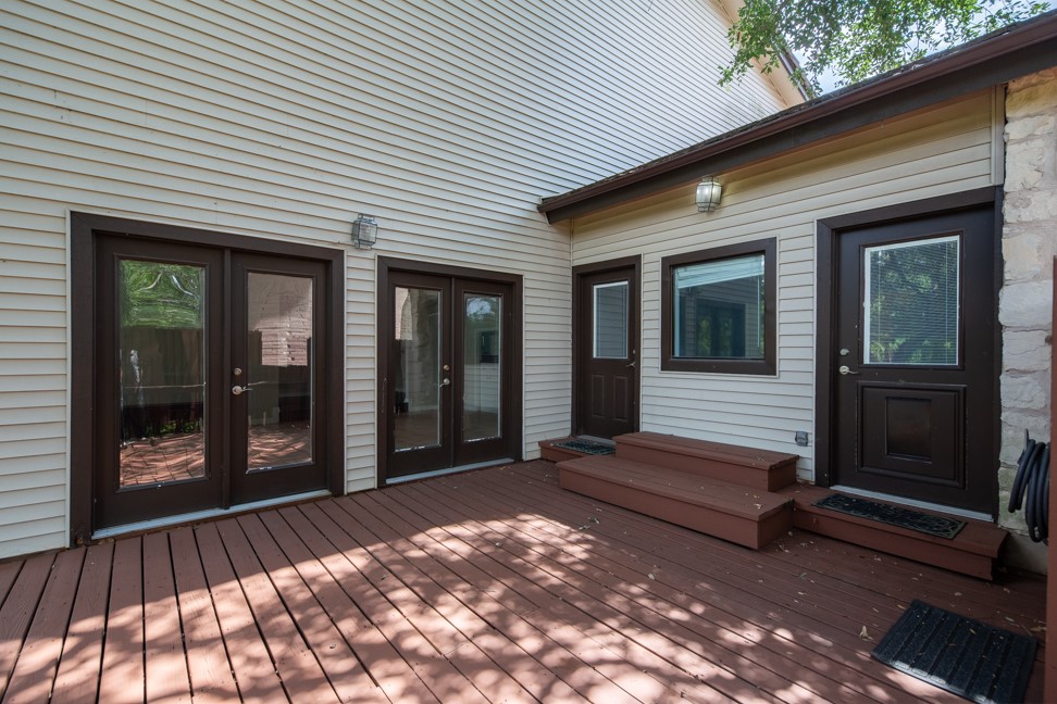 10907 Legends Lane Austin, TX 78747 - Photo 30 of 35 Deck featuring french doors