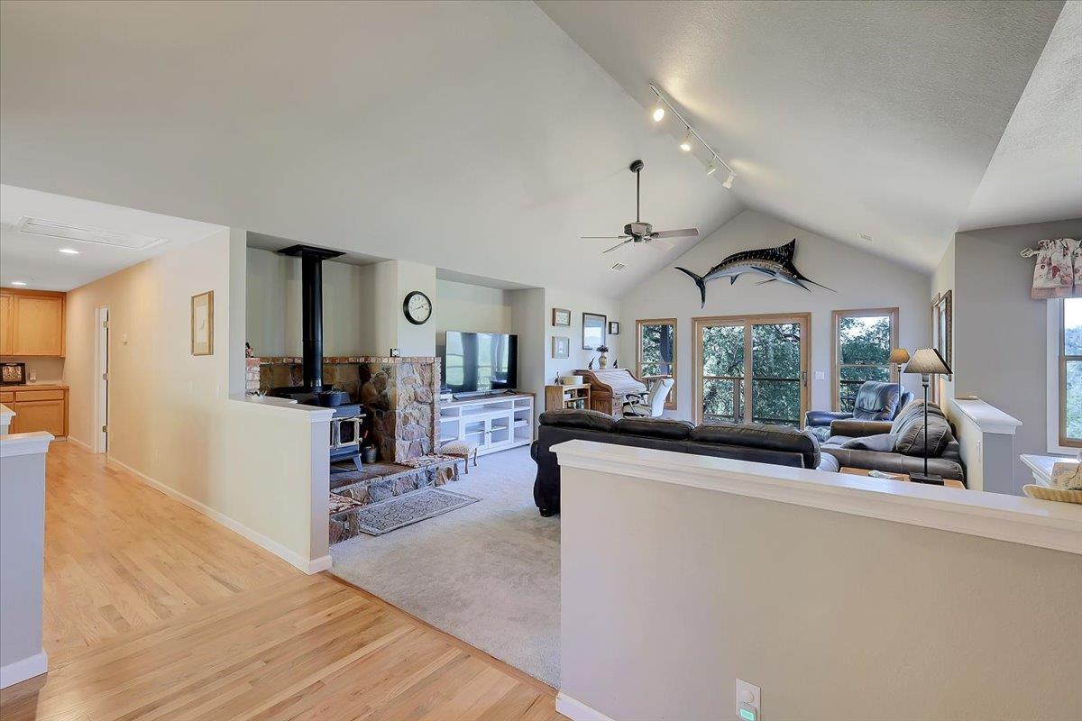9521 Sicard Flat Road Browns Valley, CA 95918 - Photo 11 of 83 a view of a living room and kitchen view