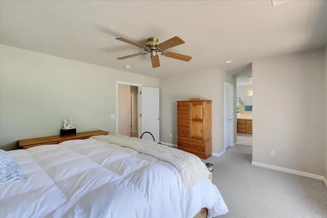 a view of roof deck with seating space