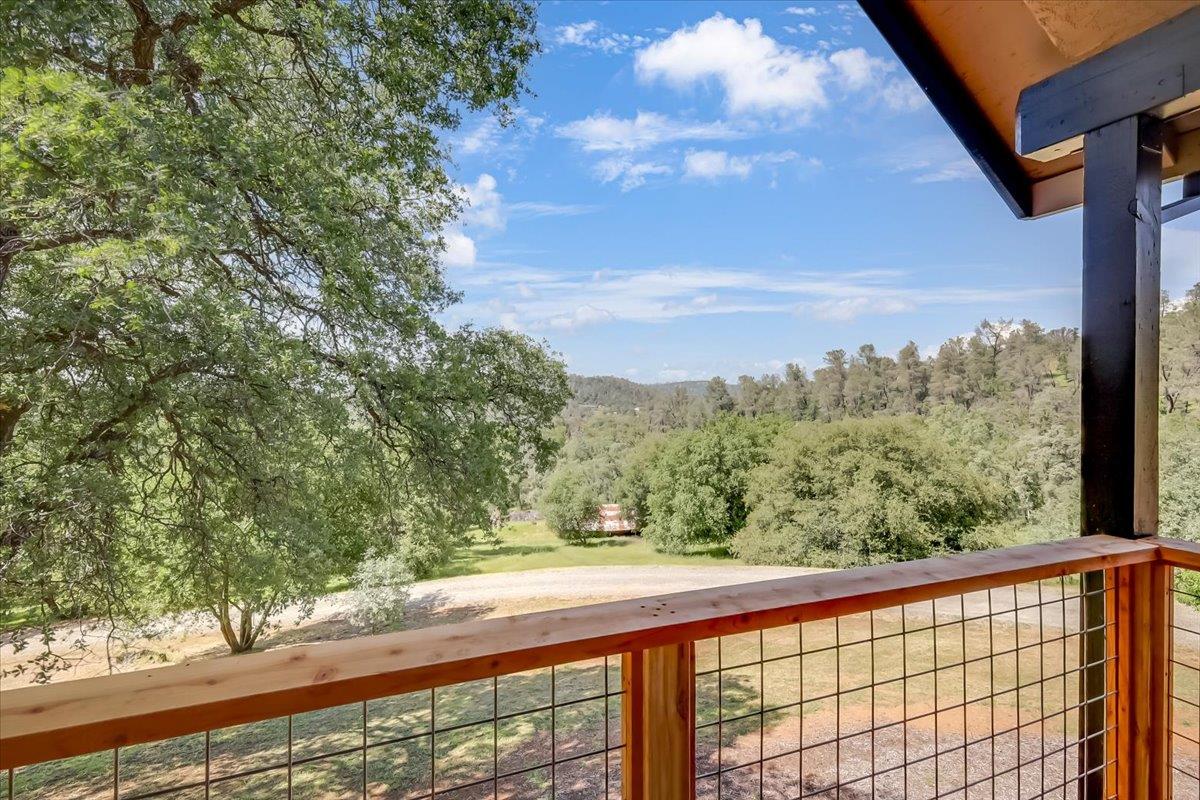 9521 Sicard Flat Road Browns Valley, CA 95918 - Photo 69 of 83 a view of a forest from a balcony