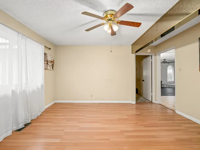 wooden floor in an empty room