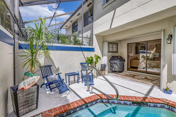 a view of a city with an ocean