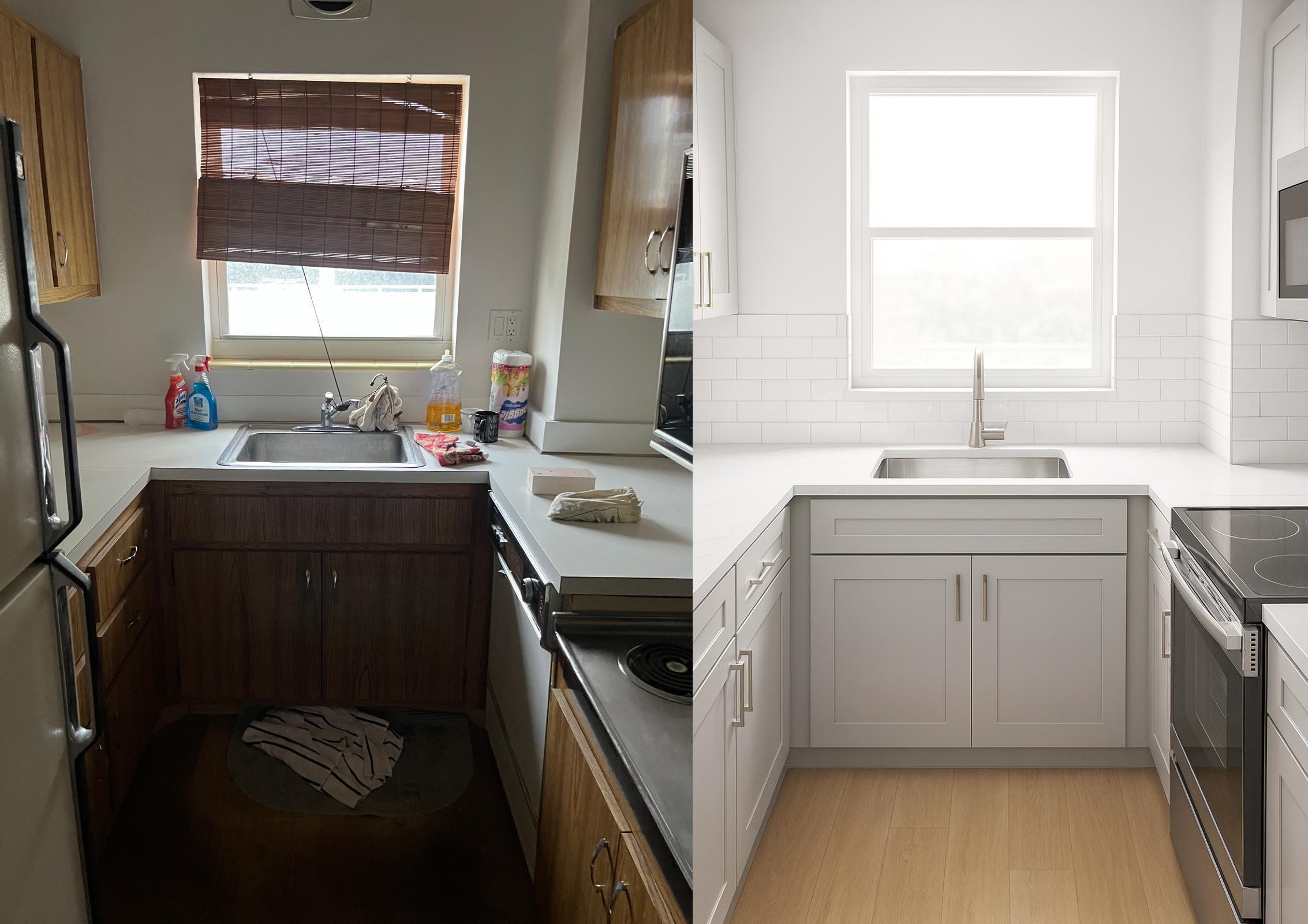 4747 Collins Avenue, Unit 305 Miami Beach, FL 33140 - Photo 6 of 12 a utility room with a sink a washer and dryer