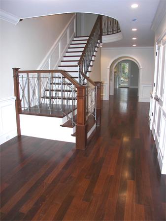 40 Skyview Lane Sudbury, MA 01776 - Photo 11 of 27 a view of entryway and hall with wooden floor