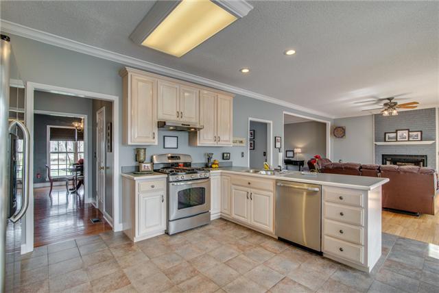 247 Eastside Road Burns, TN 37029 - Photo 10 of 19 Beautiful Blonde Cabinets & Open Kitchen Concept