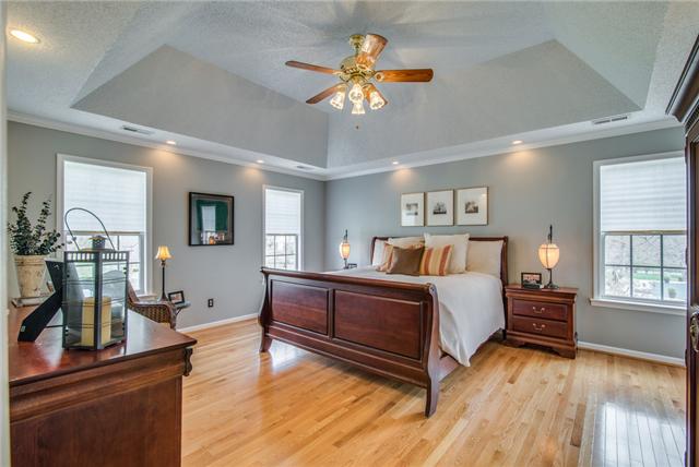 247 Eastside Road Burns, TN 37029 - Photo 14 of 19 Large Master Suite w/ Cathedral Ceiling & Hardwood