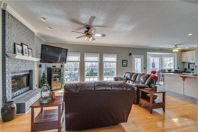 247 Eastside Road Burns, TN 37029 - Photo 3 of 19 Great Room w/ Fireplace