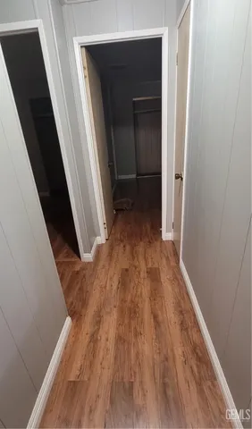 wooden floor in a gallery