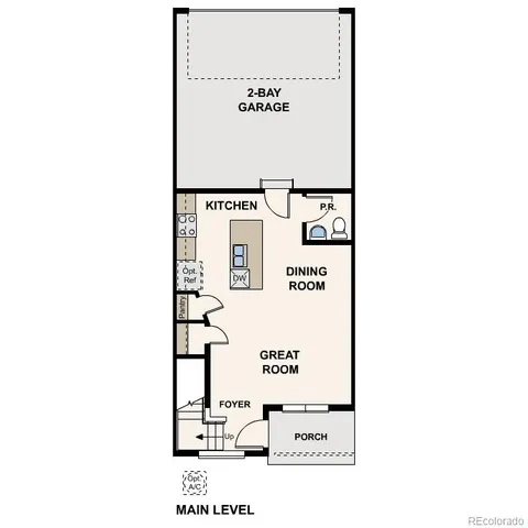 a picture of a bench in front of a building