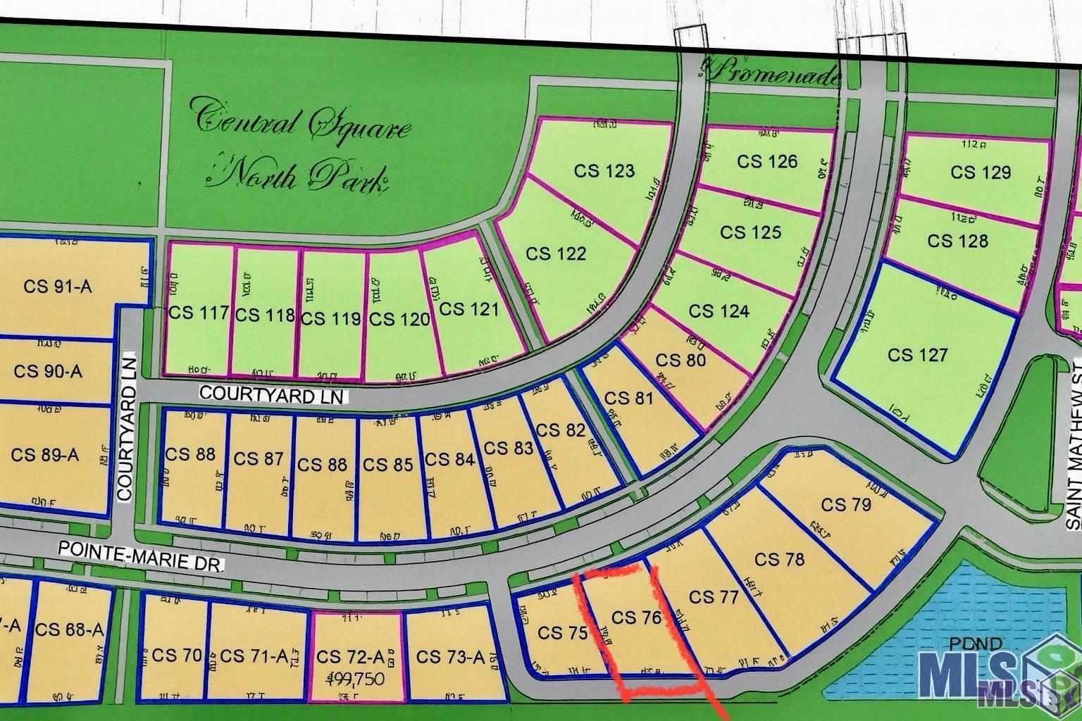 2836 Pointe-Marie Drive Baton Rouge, LA 70820 - Photo 3 of 12 Lot CS-76