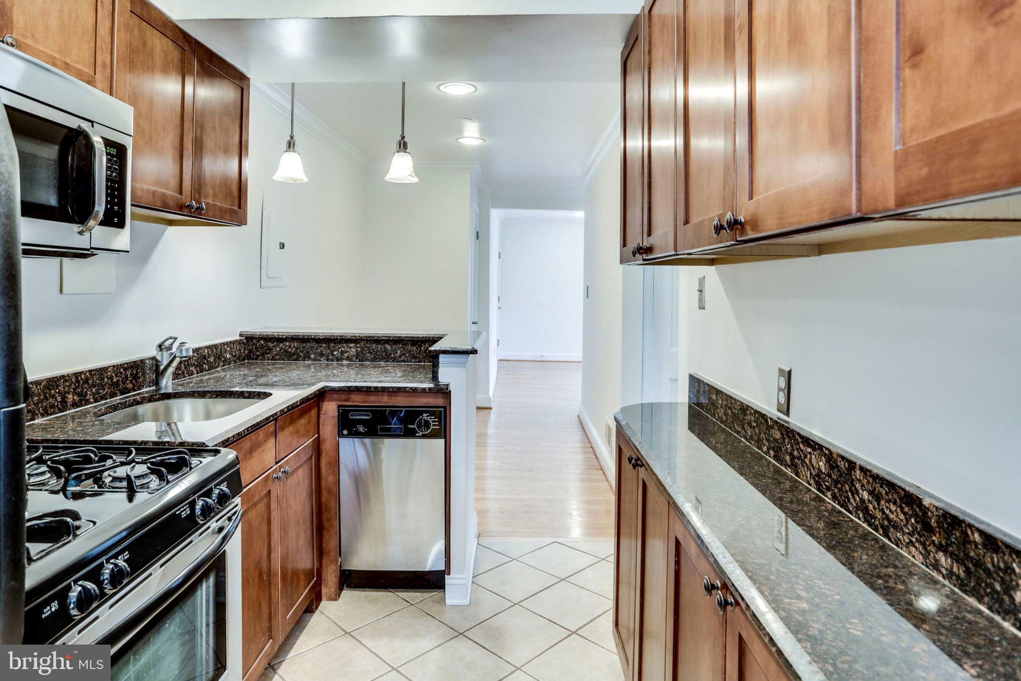 8708 Bradford Road, Unit 202 Silver Spring, MD 20901 - Photo 7 of 28 Galley Kitchen