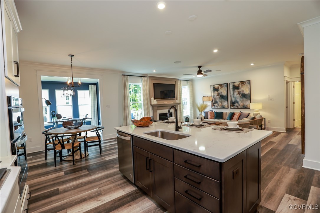 3716 Rocketts Rdg Drive Goochland, VA 23063 - Photo 8 of 30 VIRTUAL STAGING. Photo represents the plan with vi