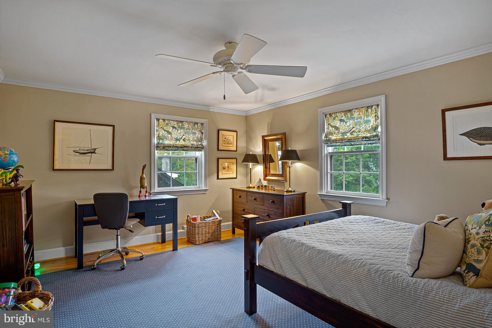 106 Edgewood Road Wilmington, DE 19803 - Photo 22 of 25 a bedroom with a bed and a windows
