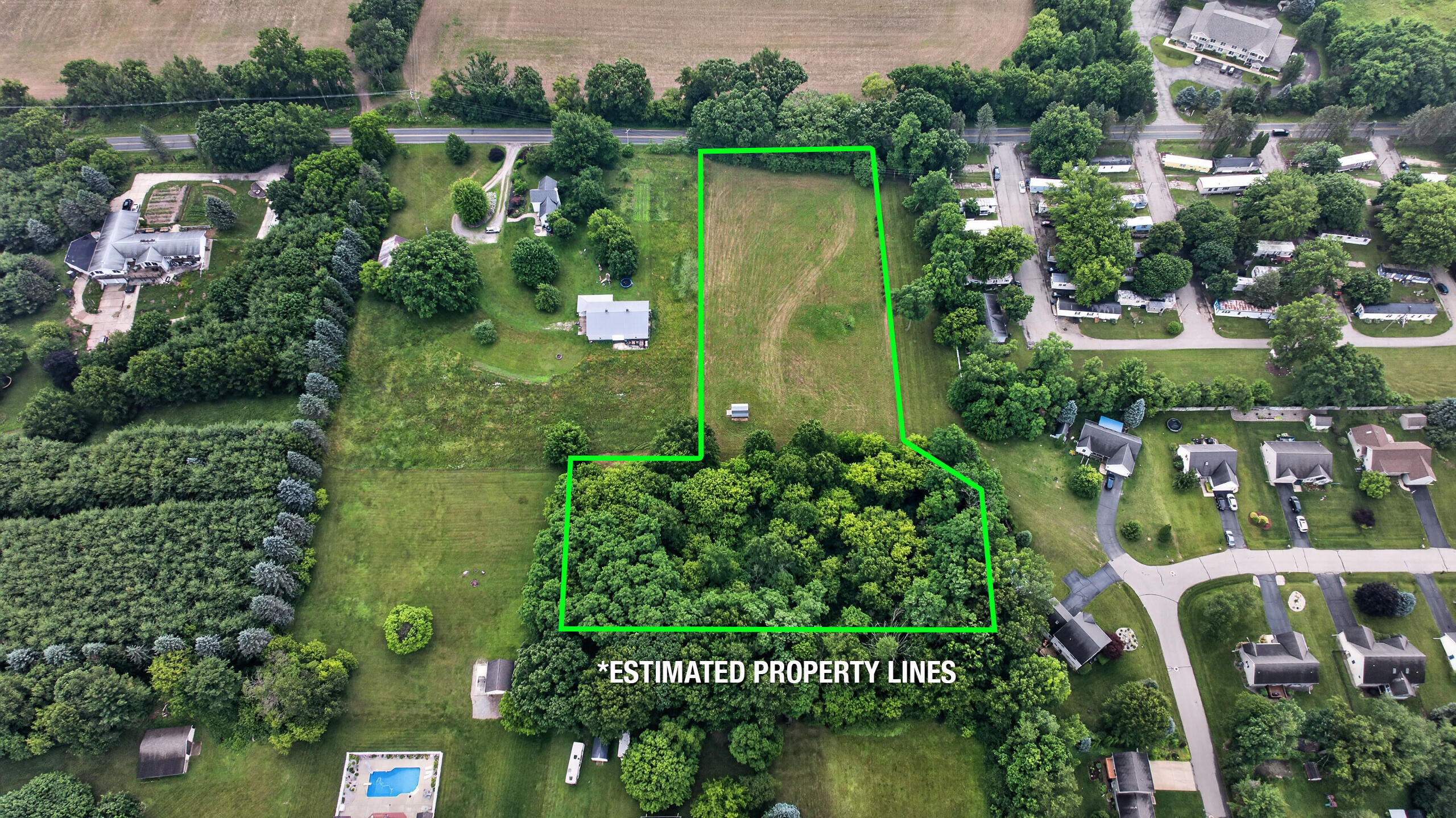 S Ville Spring Arbor, MI 49283 - Photo 3 of 9 South Dearing Rd (VL Parcel Aerials) - 2