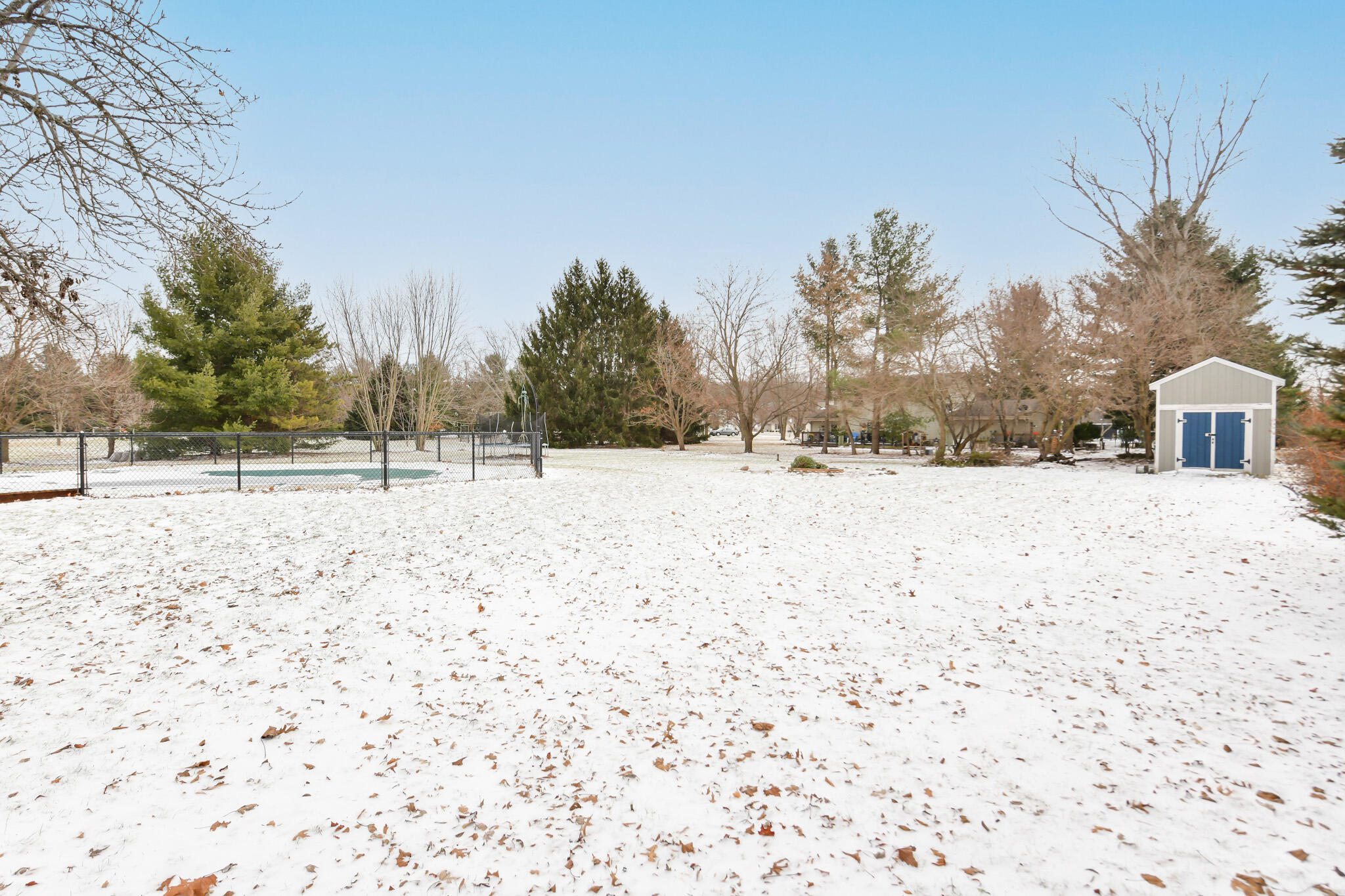 W328S8232 Memory Lane Mukwonago, WI 53149 - Photo 43 of 46 Backyard w/ 10x16 shed