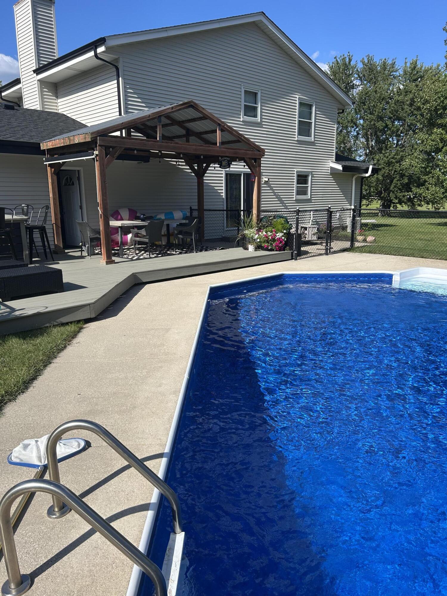 W328S8232 Memory Lane Mukwonago, WI 53149 - Photo 44 of 46 Summer Pergola/Pool picture