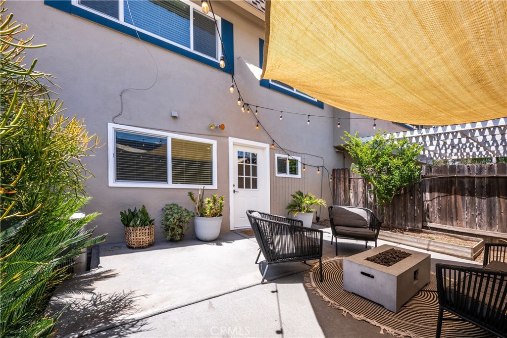 4237 Larwin Avenue Cypress, CA 90630 - Photo 36 of 48 a view of backyard with outdoor seating and plants